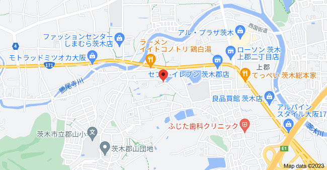 光荘の地図
