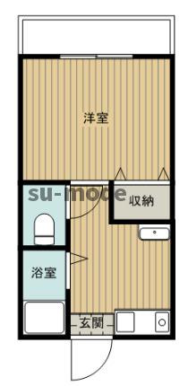 ポルベーラシュンの間取り