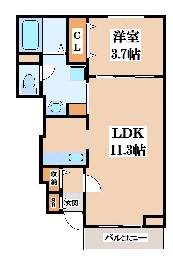 【間取り】 | ミルト諸福