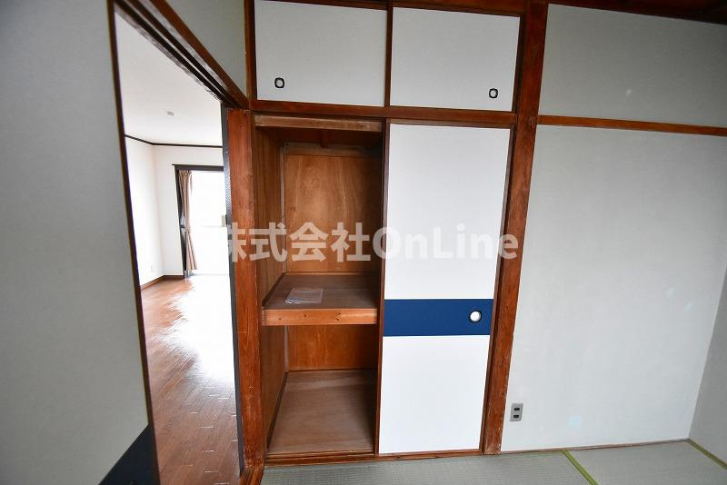笑苑マンションの収納