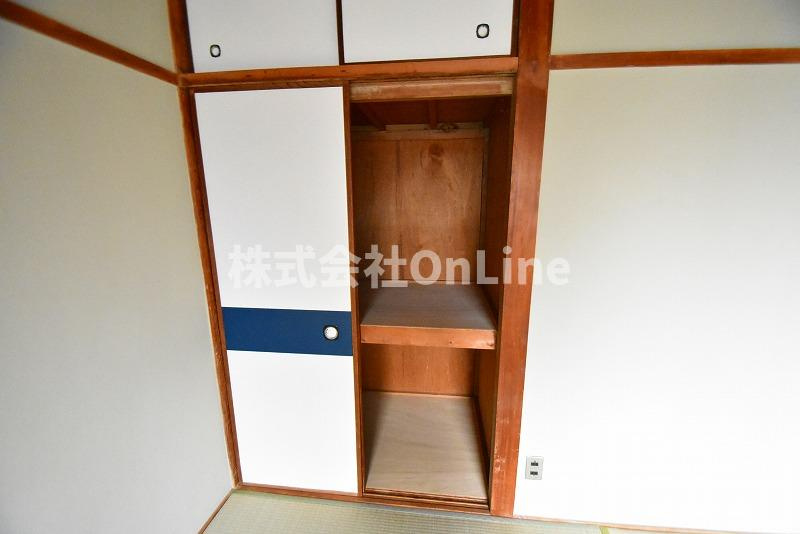 笑苑マンションの収納
