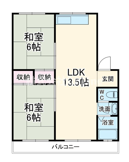 【間取り】 | 笑苑マンション