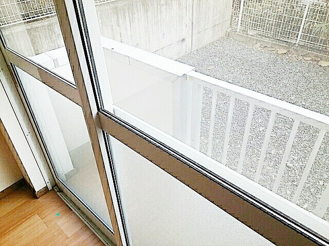 フォレストヒルズＡのバルコニー