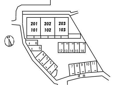 【区画図】 | プロスペリテ横河・