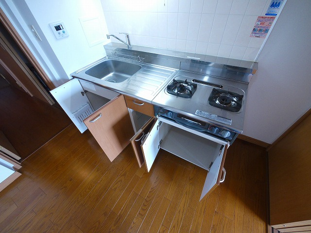 木津南パークサイドヴィレッヂのキッチン