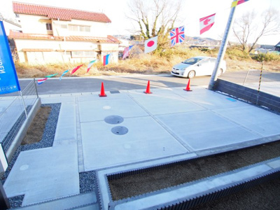 【駐車場】 | Blooming　Garden　本宮市青田孫市　11号棟