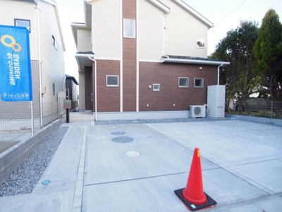 【駐車場】 | Blooming　Garden　本宮市青田孫市　9号棟