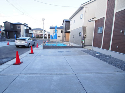 【駐車場】 | Blooming　Garden　本宮市青田孫市　9号棟