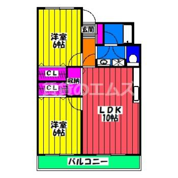 【間取り】 | グルーリャ大和 | グルーリャ大和の間取り