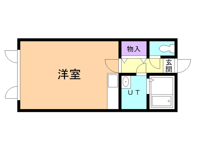 コーポＫ５の間取り