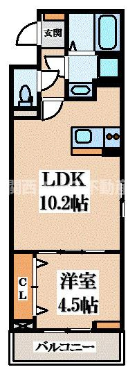 【間取り】 | ヴェルメゾン旭町