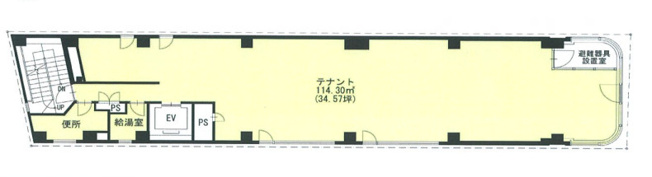 【間取り】 | LOCO栄ビル【　名古屋の貸事務所・貸オフィス　】