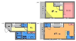 【間取り】 | 大崎4丁目戸建