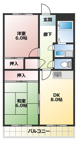 【間取り】 | マンションウメノ