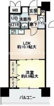 ベリー海老江の間取り