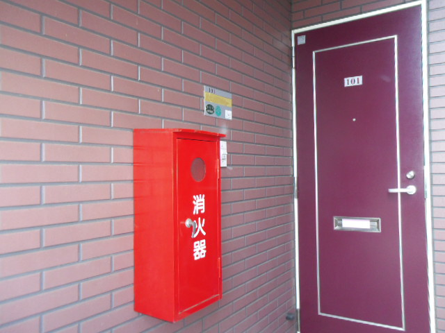 リッチヒルズ上堂の玄関