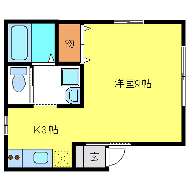 リッチヒルズ上堂の間取り