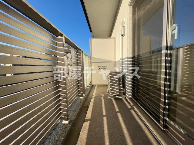 パルティール金山のバルコニー