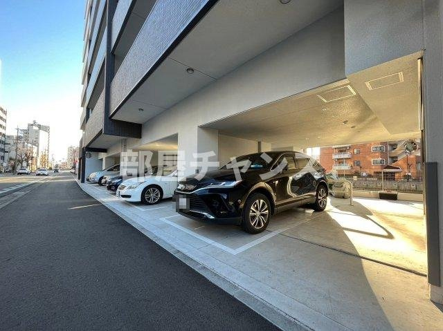 パルティール金山の駐車場