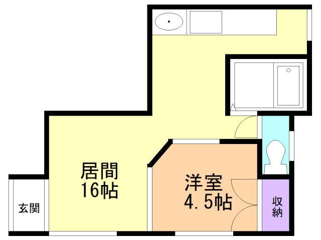 セトル若山の間取り