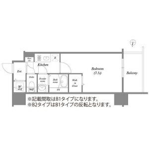エスリード新栄マルスの間取り