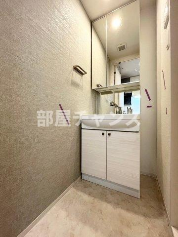 エスリード新栄マルスの独立洗面台