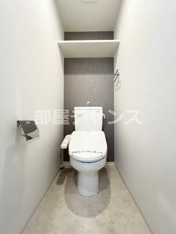 エスリード新栄プライムのトイレ|シンプルで使いやすいトイレです