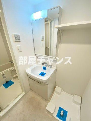 エスリード新栄デュオの独立洗面台