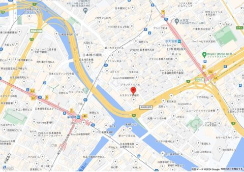 茅場町K-1ビルの地図