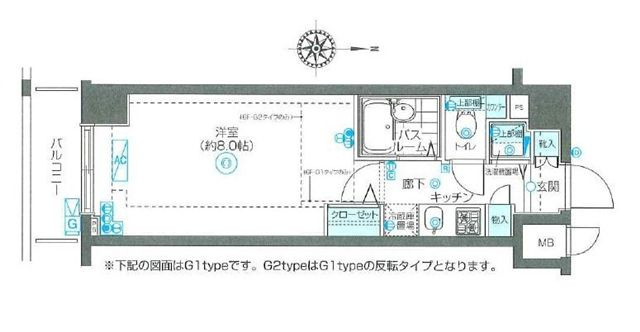 フェニックス本郷東大前の間取り|1K