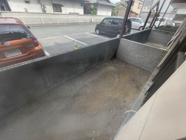 エーデルⅡのバルコニー