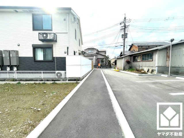 伏見区久我本町　１０号地　売土地　建築条件無の外観|1月22日　現地写真更新