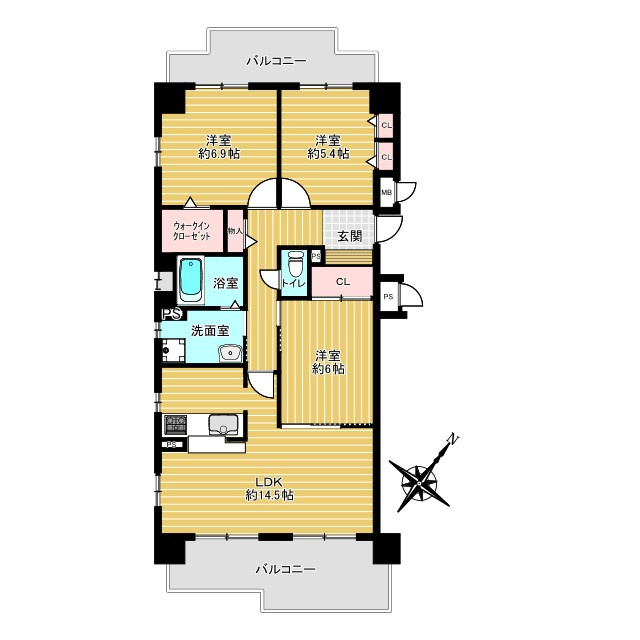【中古マンション】ヴィルヌーブ大津膳所
