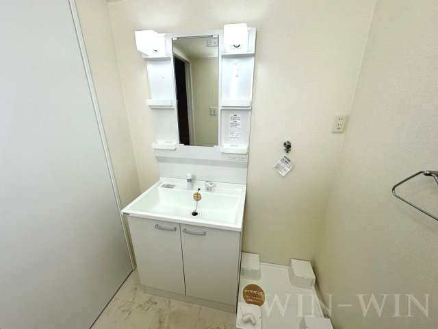 胡蝶羽根井の独立洗面台