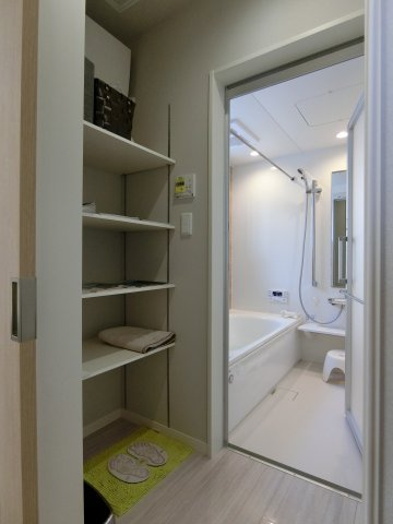 エムズガーデン福米東の脱衣所