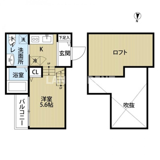 【間取り】 | フローラ筥松
