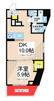【間取り】 | B CITY APARTMENT SUGINAMI TAKAIDO