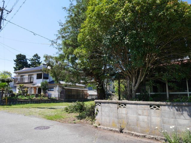 油木町売地の前面道路含む現地写真
