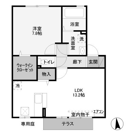 【間取り】 | ベアーバレイコート