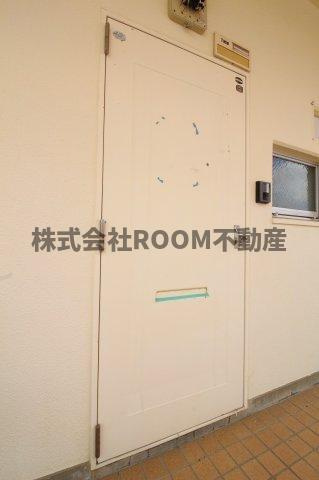 第7年見マンションの玄関|きれいな玄関です