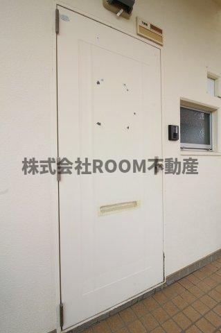 第7年見マンションの玄関|きれいな玄関です