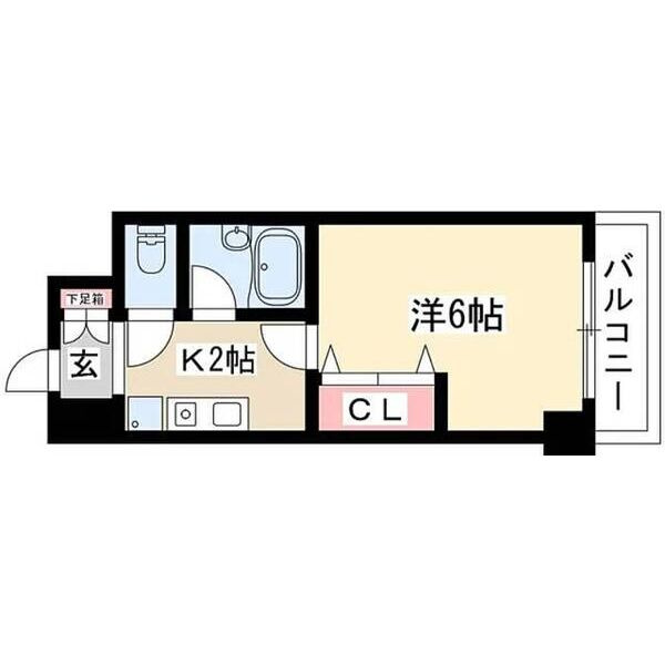 フィール大須の間取り