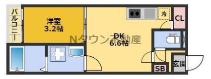【間取り】 | エスポワール今池南 | 間取りです