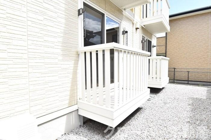 ベルシャトル C棟のバルコニー|バルコニー