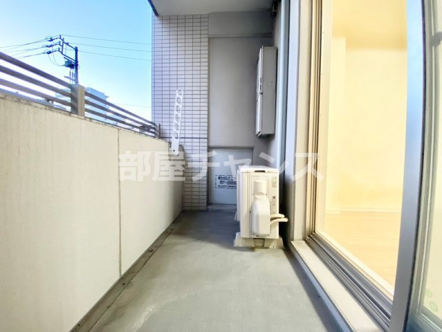 KDX千早レジデンスのバルコニー