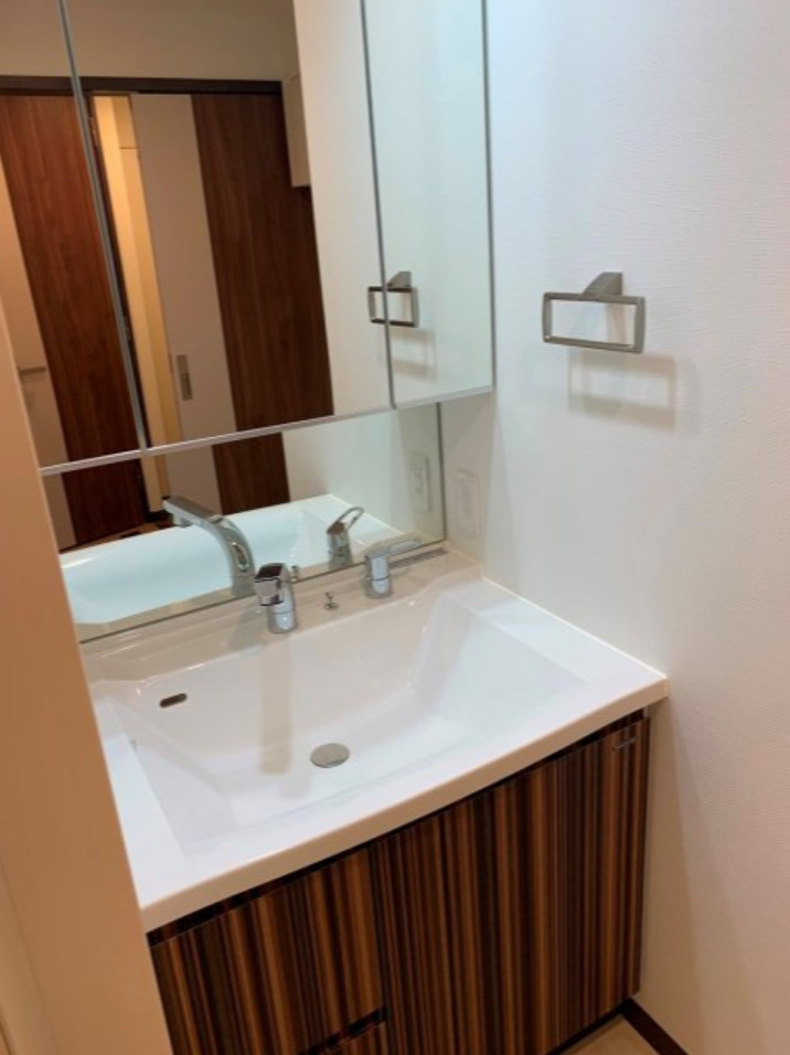 ニド浅草の洗面所