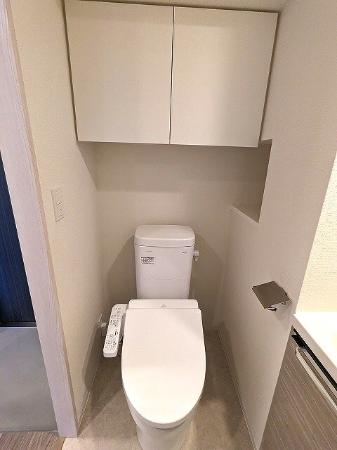 GEO ENT上野松が谷のトイレ|温水洗浄便座です