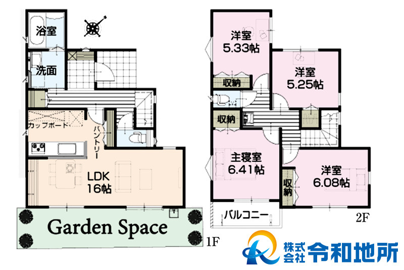 未入居戸建　茅ヶ崎市今宿の間取り|嬉しいお庭付きの4LDKのお家♪利便性が高く暮らしやすい環境です！！