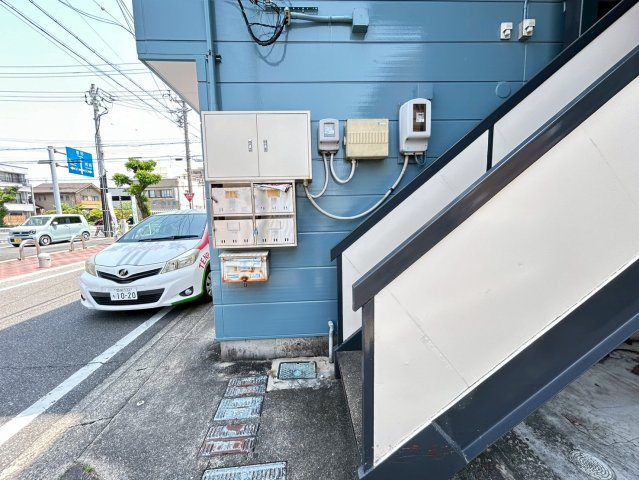 サンパートメント大東町のバルコニー