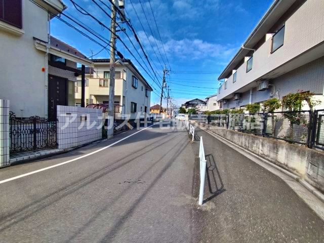 三鷹市井の頭２丁目 売地 京王井の頭線 三鷹台駅の前面道路含む現地写真